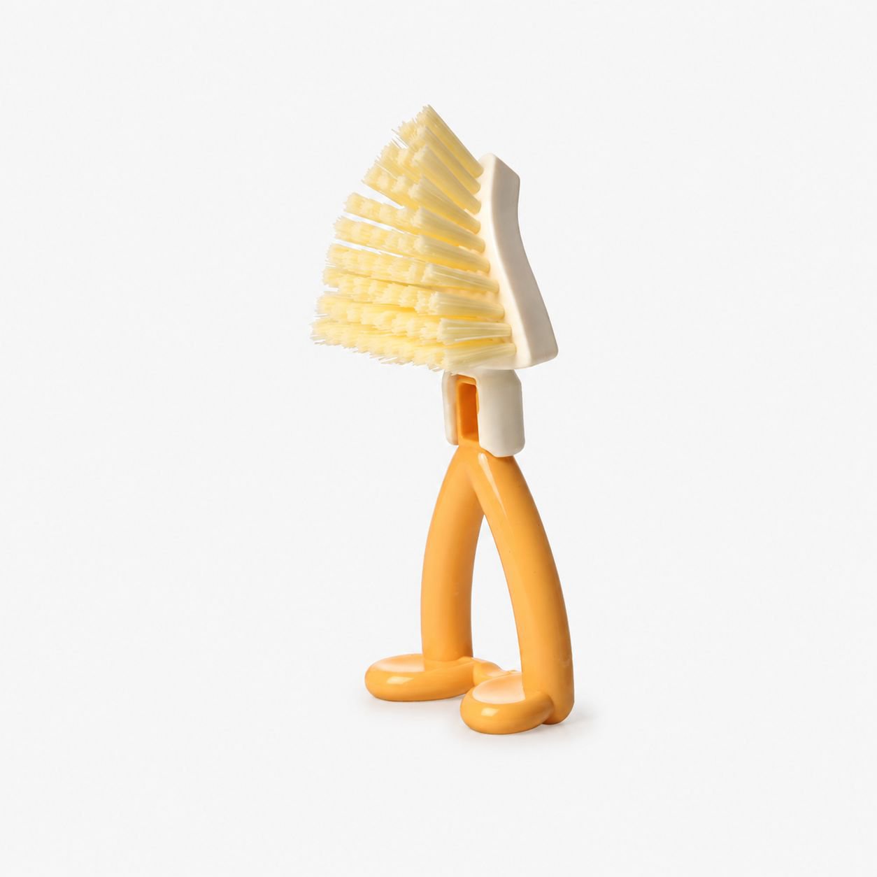 Cross-Border Gap Cleaning Fiber Brush, Triangular Brush, Foldable Draining Rack, Kitchen Countertop,