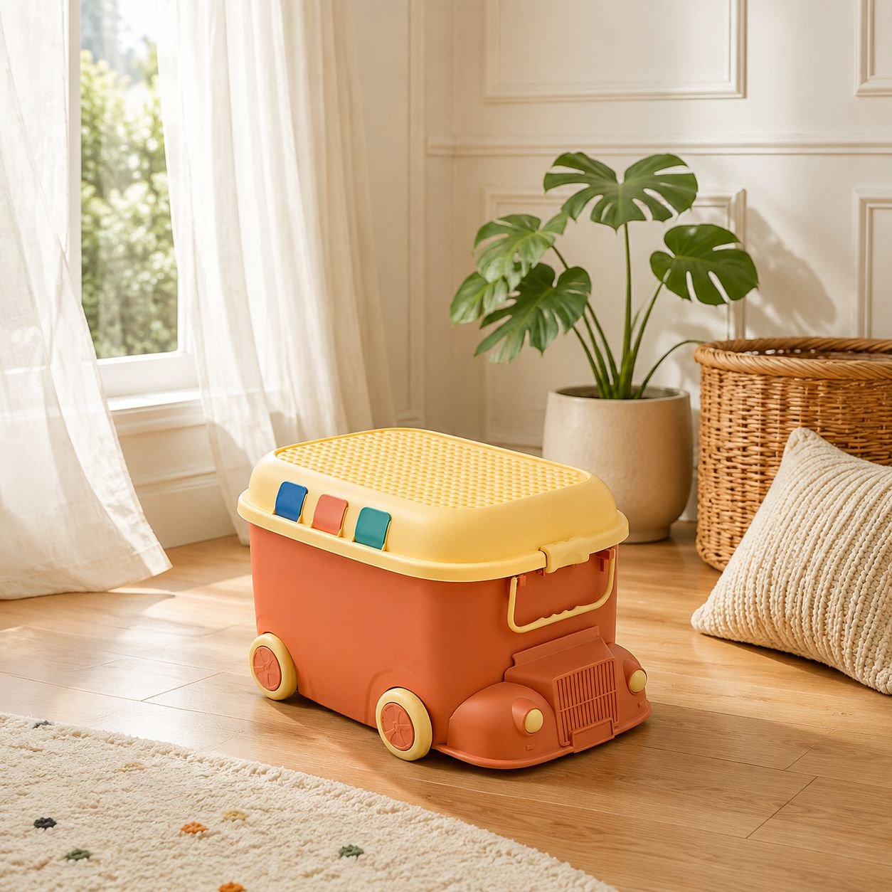 Boîte de rangement de jouets de Locomotive, boîte de rangement domestique, boîte de rangement de pet