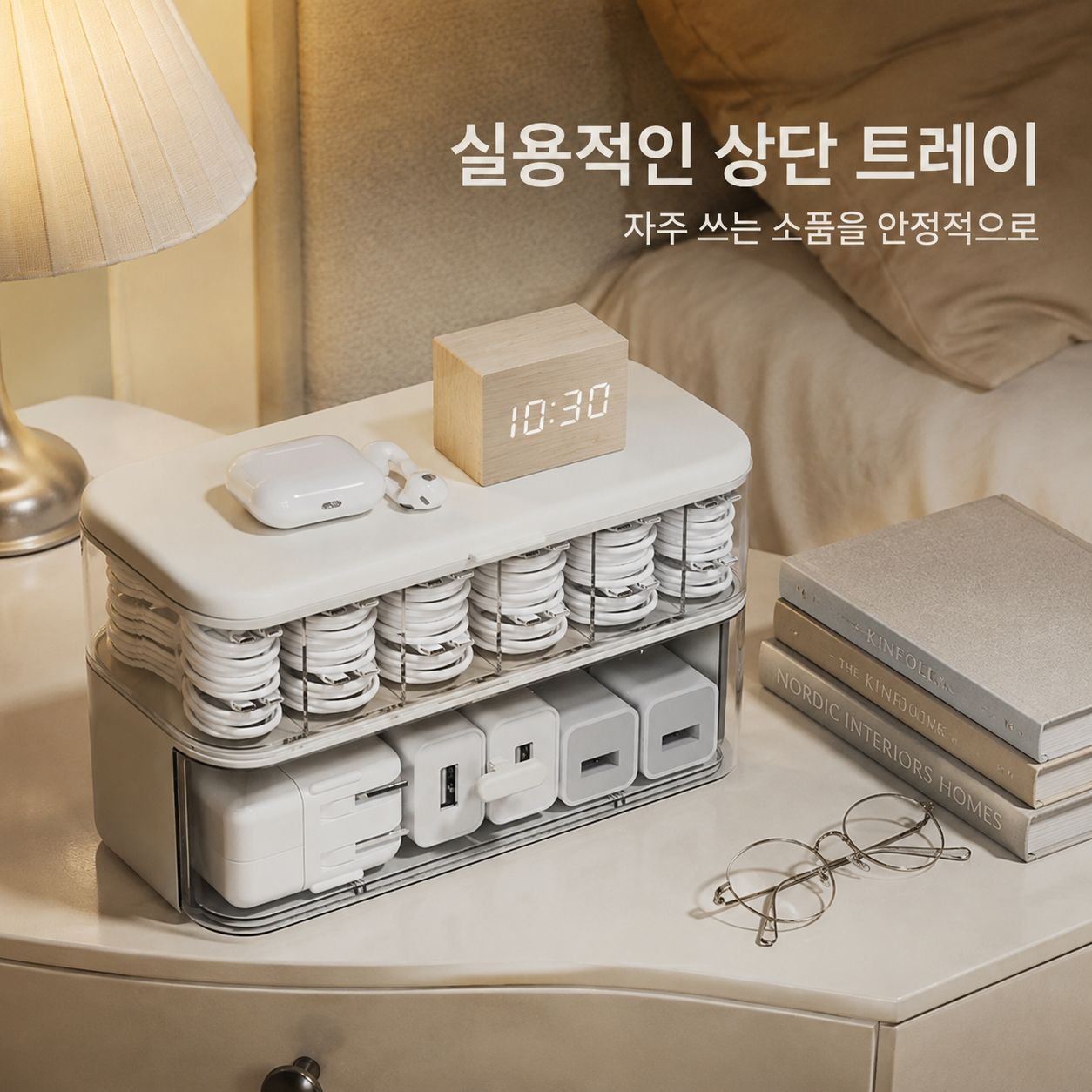 다기능 데스크탑 수납함