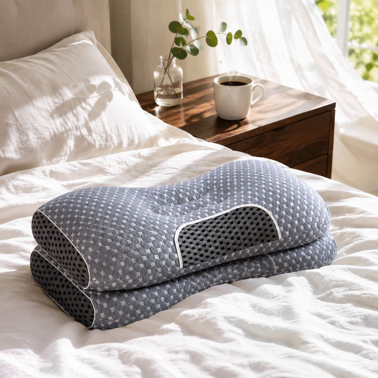 Supportive sleep pillow for better rest