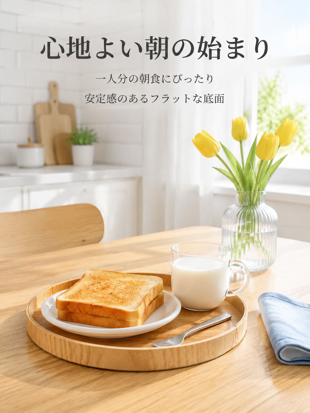 ラウンドウッドパレット