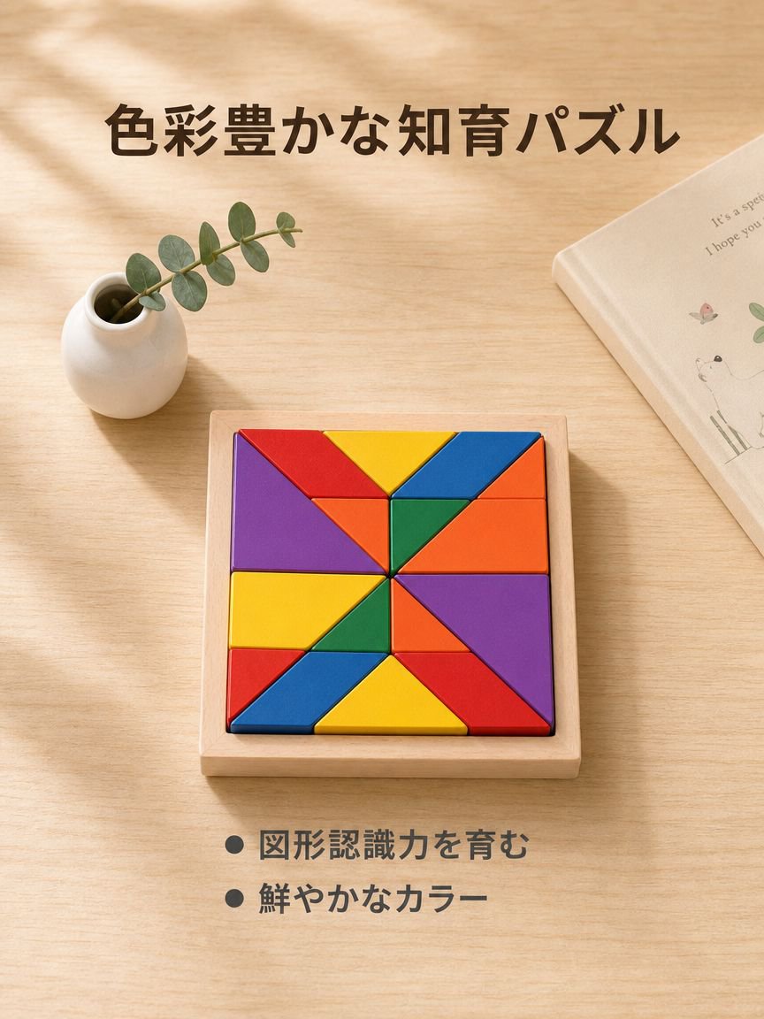 知育パズル積み木玩具
