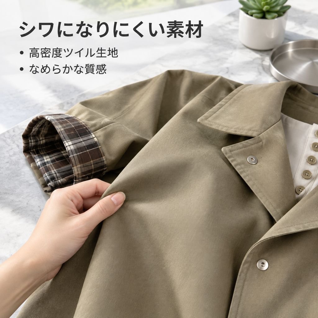 トレンチコート レディース カーキ ミドル丈 ゆったり 英国風 スプリングコート アウター