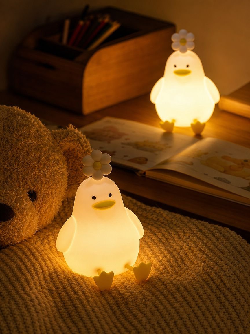Cute baby night light for restful sleep