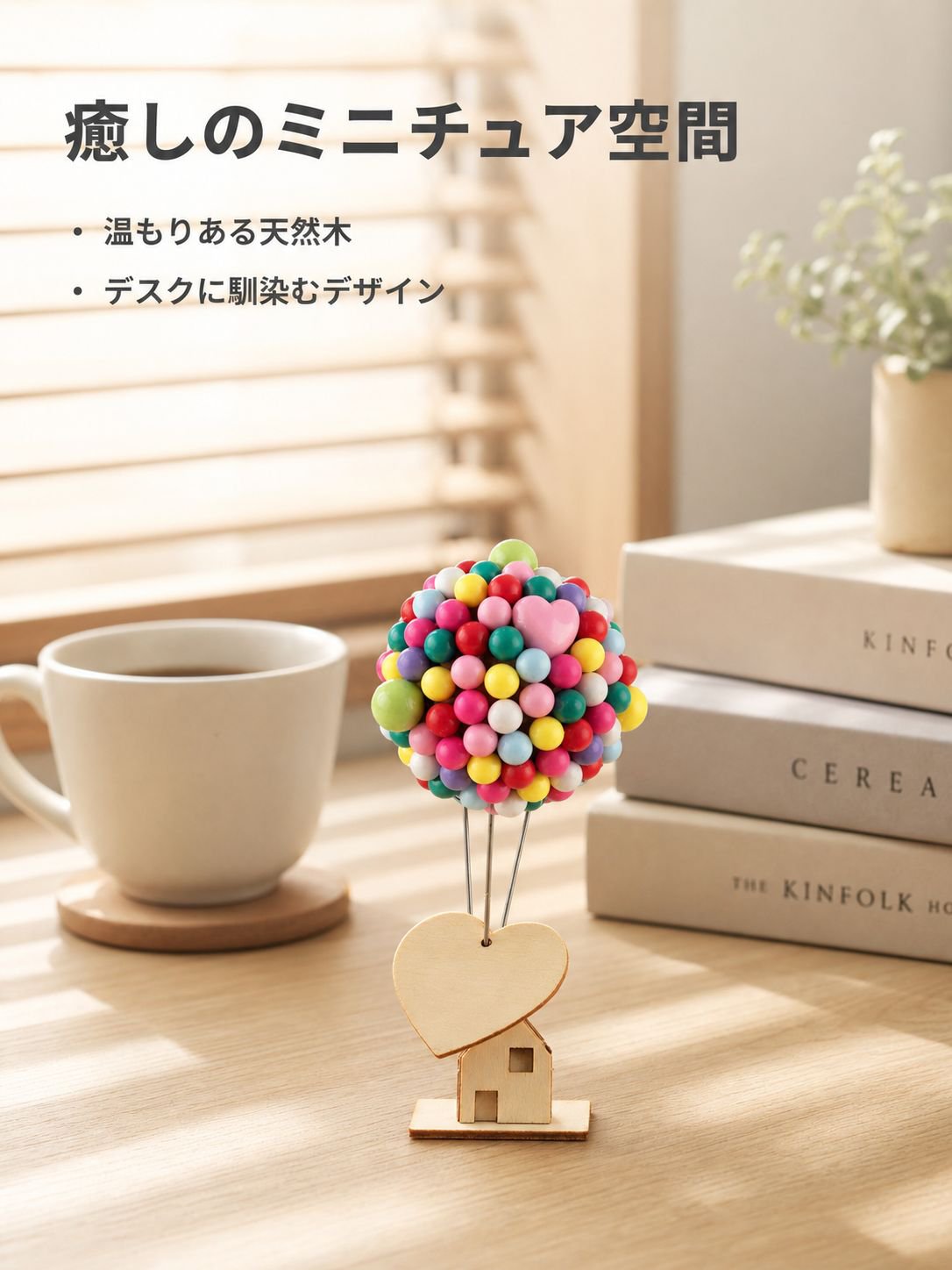 デスクトップ用癒し系ミニオブジェ