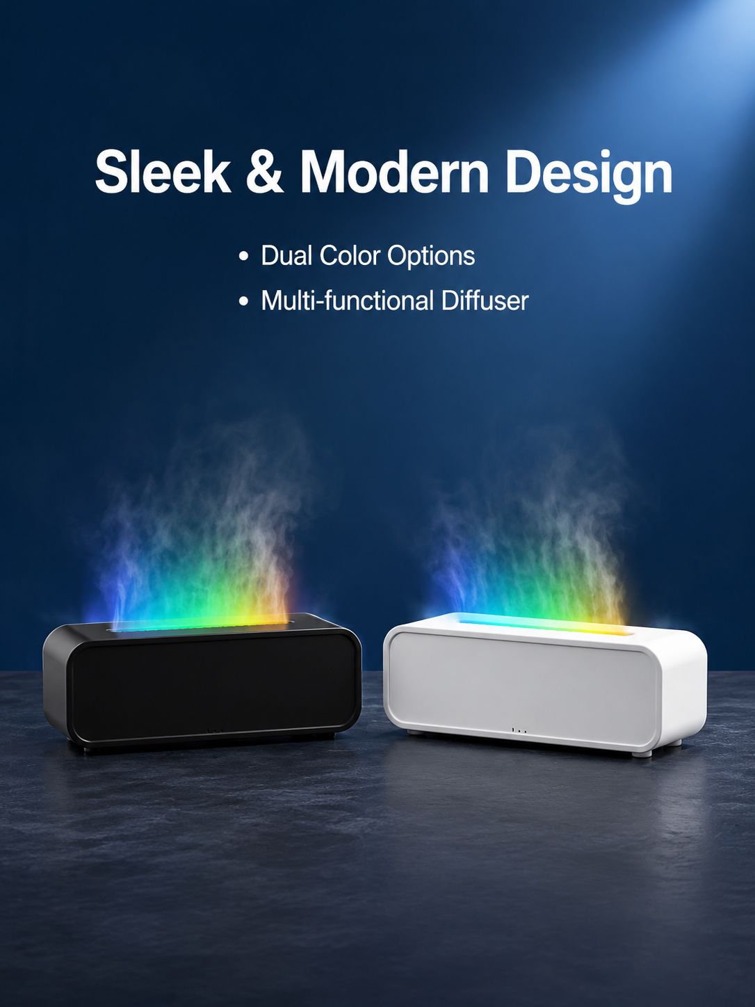 Cool Sound-Pickup Dynamic RGB Atmosphere Aroma Diffuser