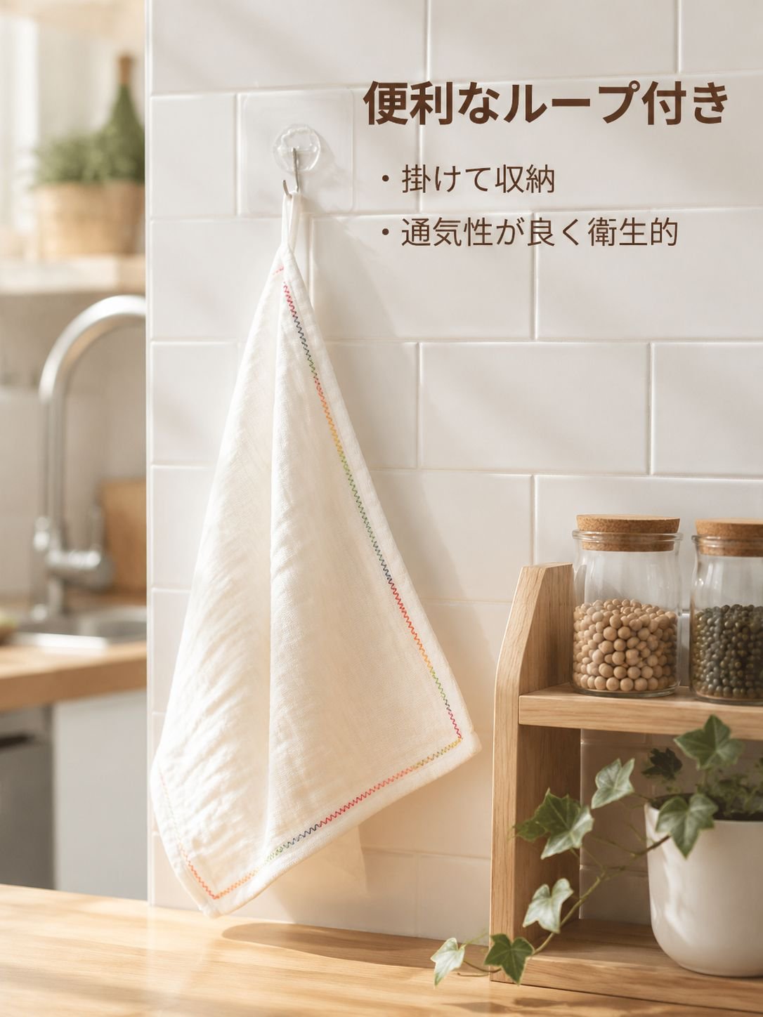 油汚れを落とす厚手の雑巾