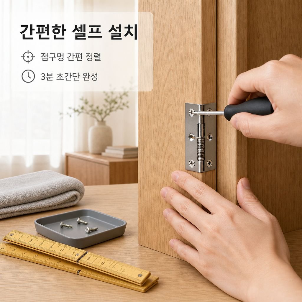 304 스테인리스 자동 닫힘 스프링 경첩 댐퍼 완충 힌지