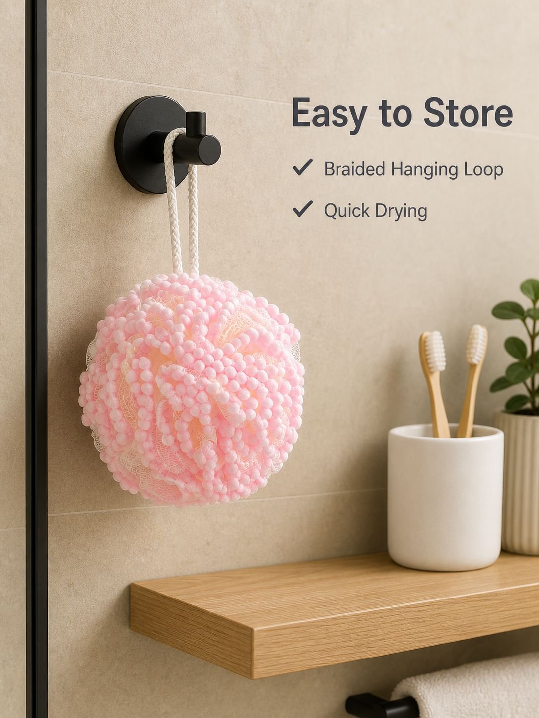 Soft Bathing Flower Ball