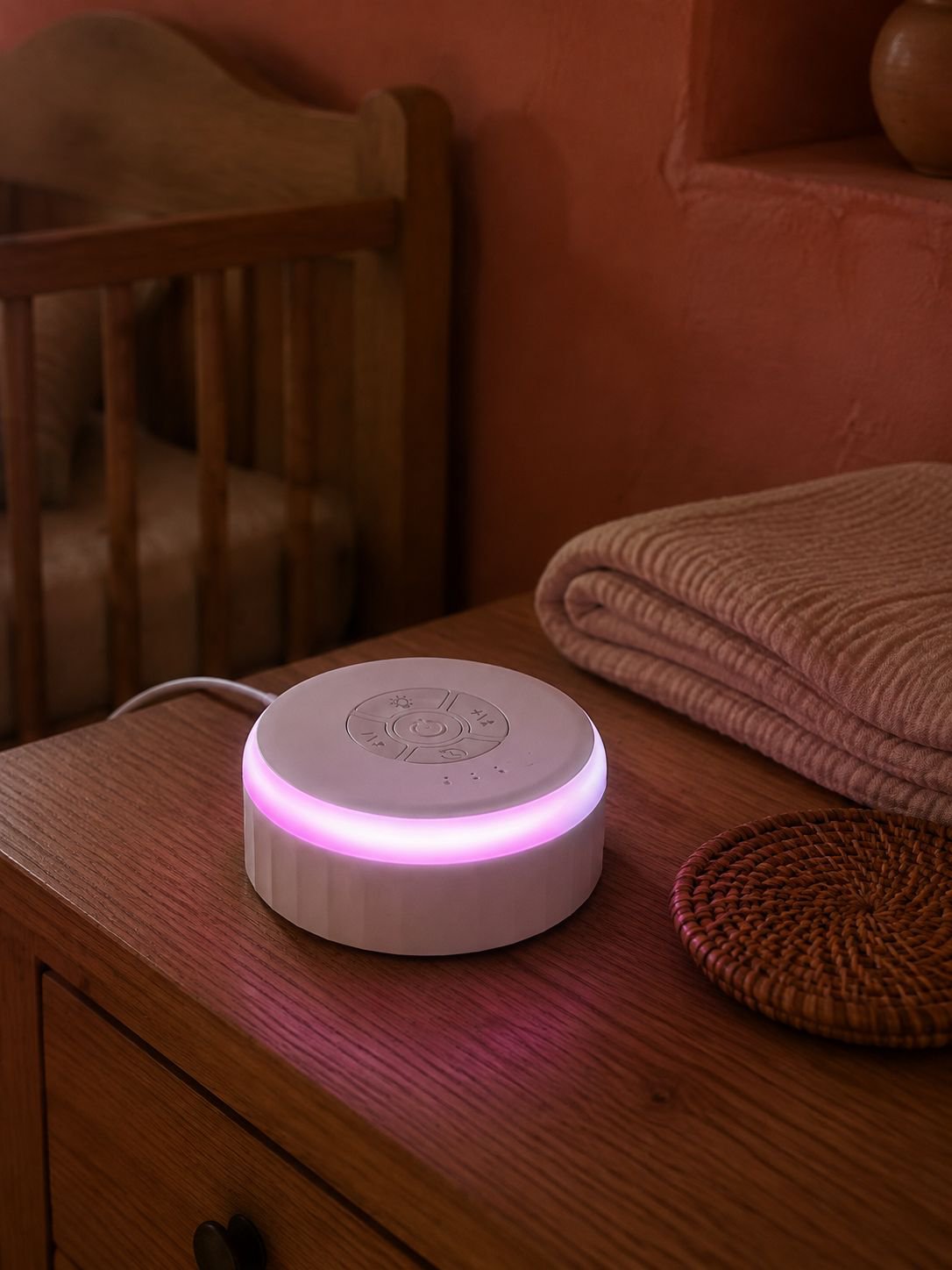 Lámpara nocturna musical inteligente para ayudar a dormir bebés