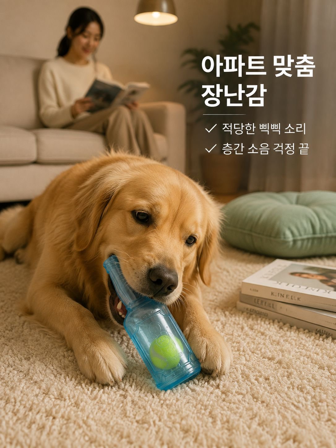 반려동물과 함께 사용할 수 있는 말하는 테니스 물병