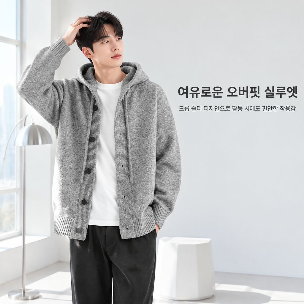 남성 루즈핏 스타일리시 캐주얼 자켓