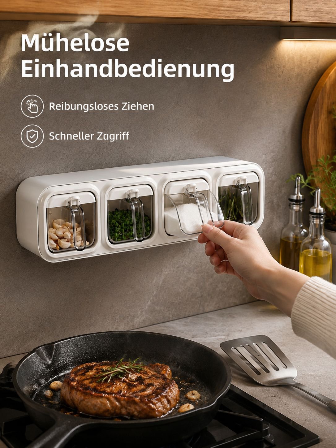 Gewürzbox mit mehreren Fächern
