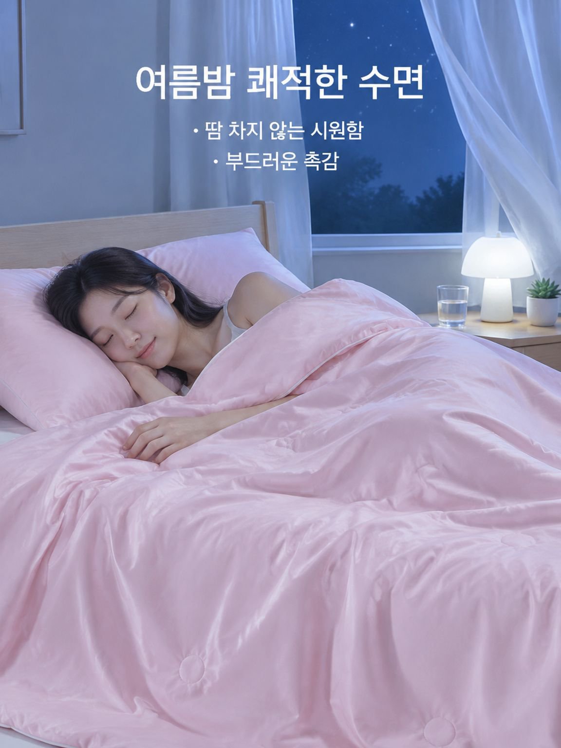 미니멀리즘 솔리드 이불 커버 세트
