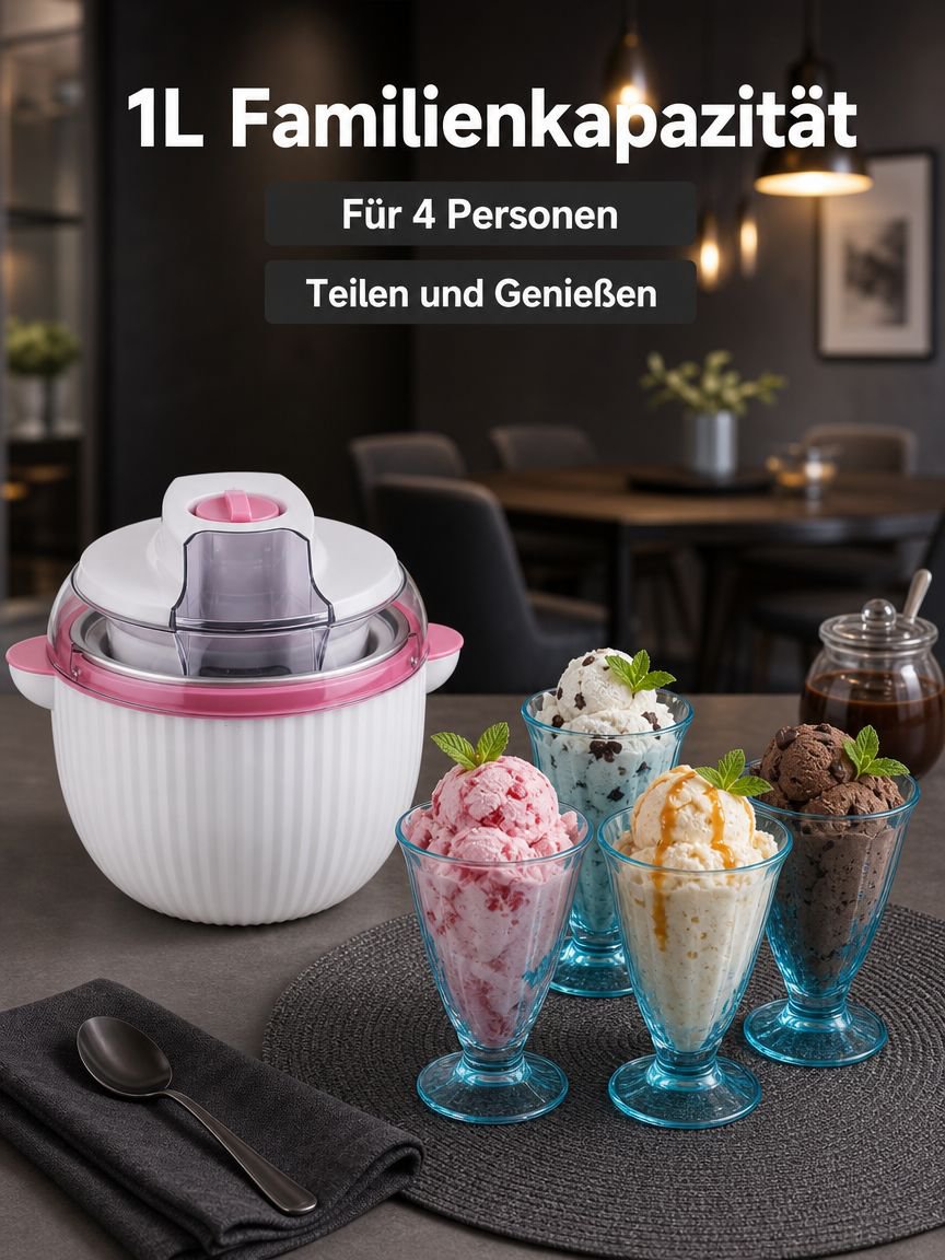 Kleine vollautomatische Eismaschine für den Hausgebrauch