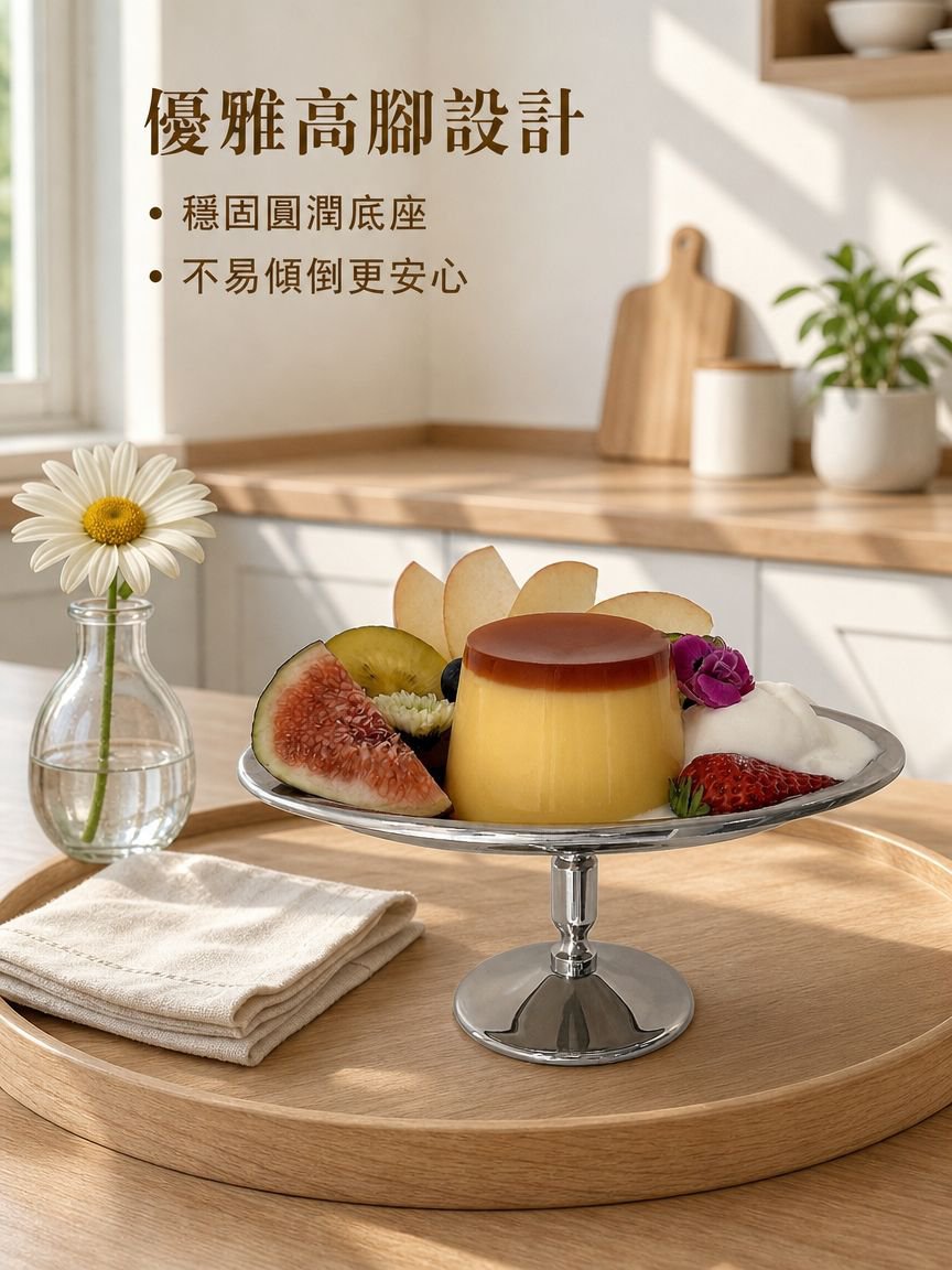 不鏽鋼高腳甜點杯