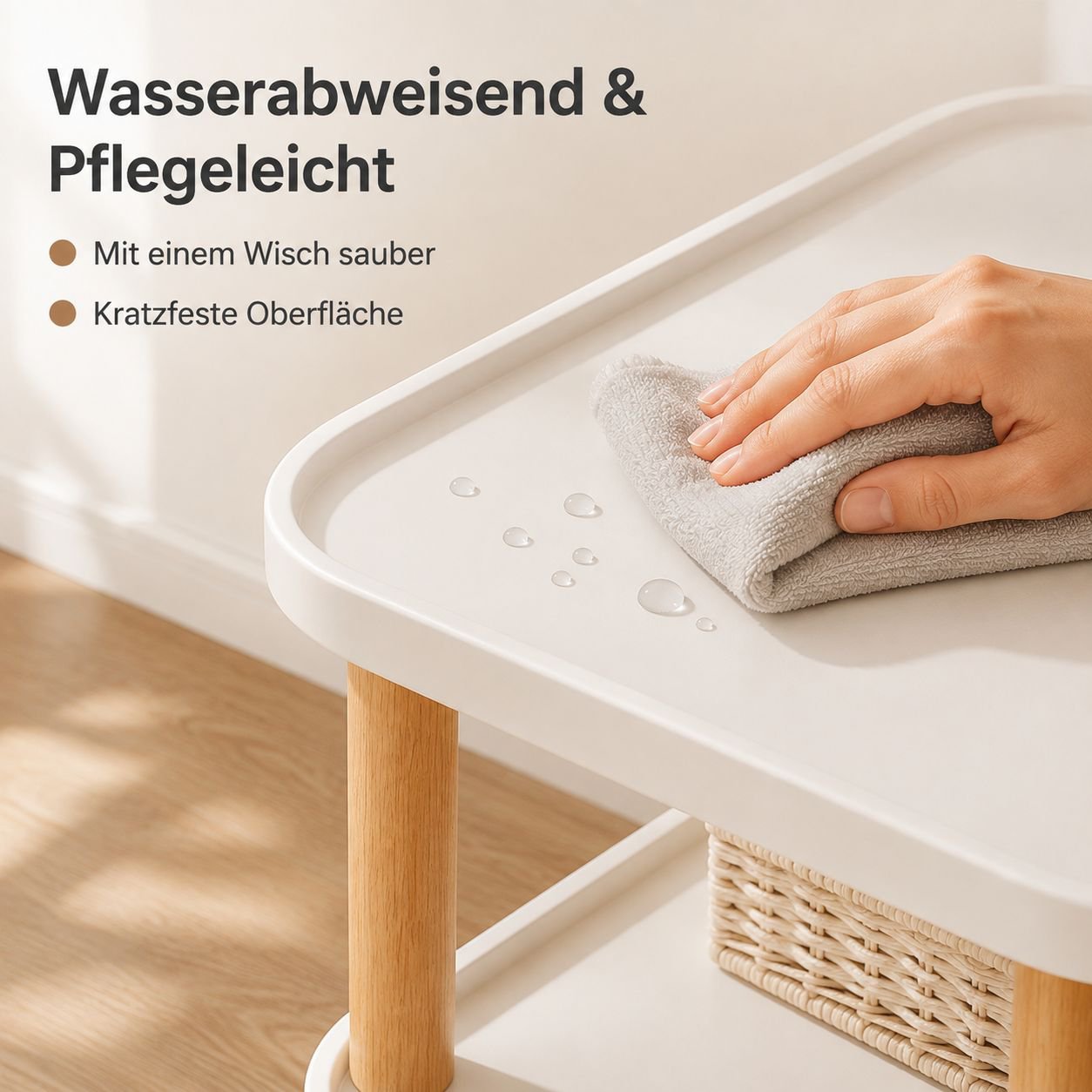Kleiner Tisch/Sitztisch/beweglicher Nachttisch/Nachttisch
