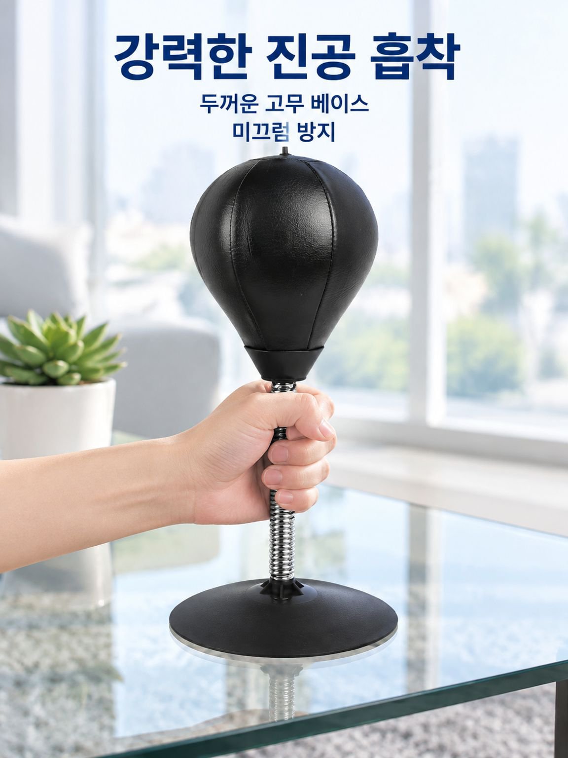 흡착컵 감압 복싱 훈련용 반응볼