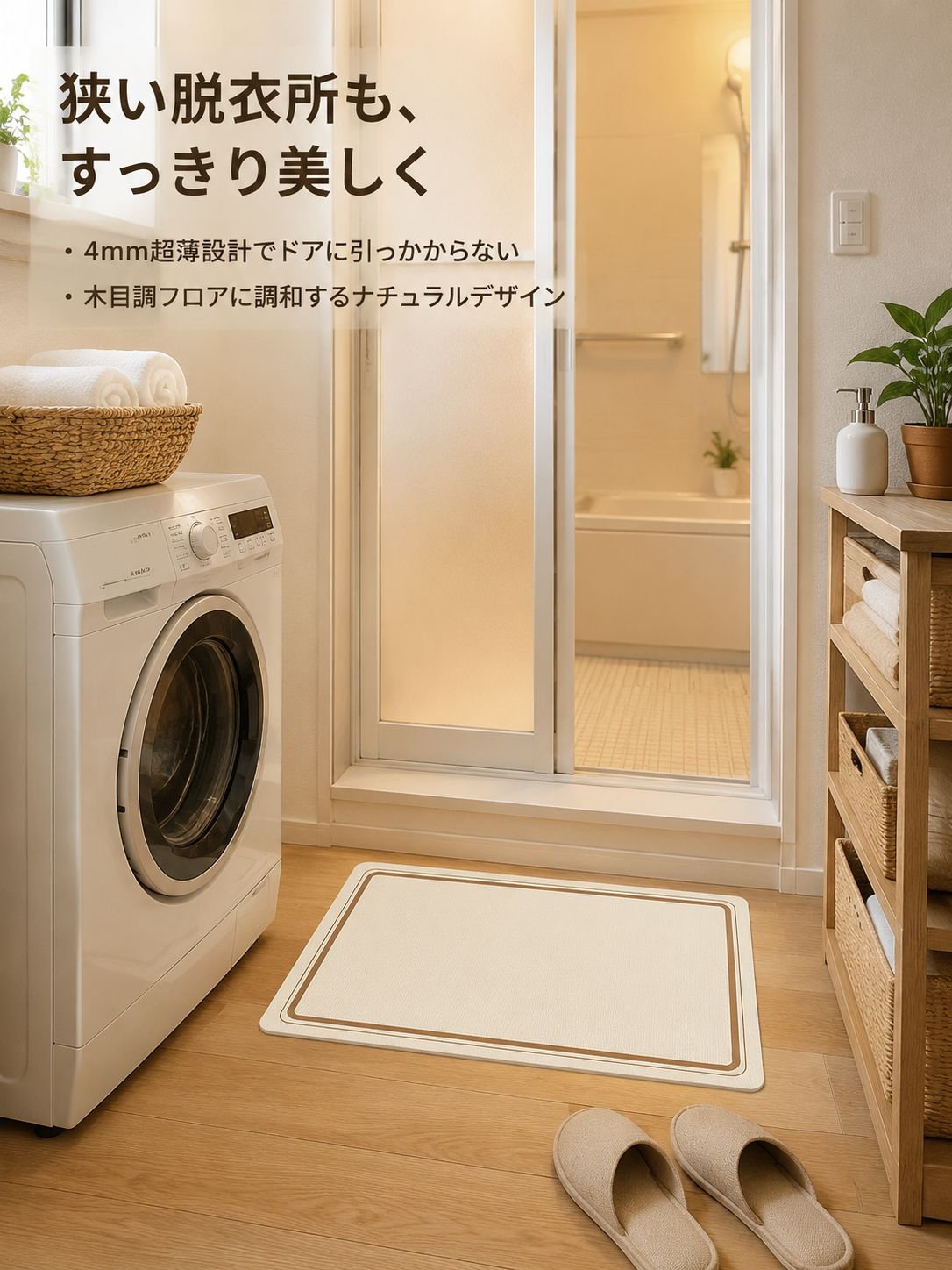 浴室用珪藻土マット
