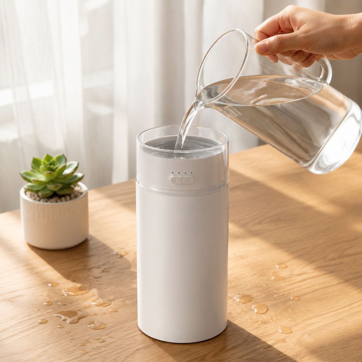 Aromaluftbefeuchter mit 500ml Tank für Zuhause