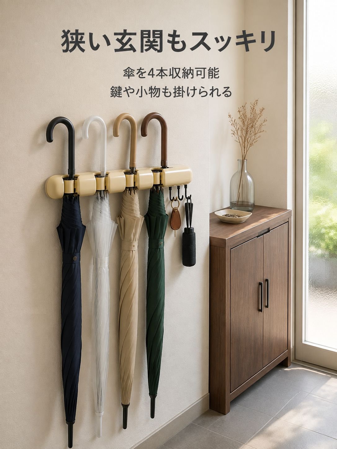 モップ収納ラック