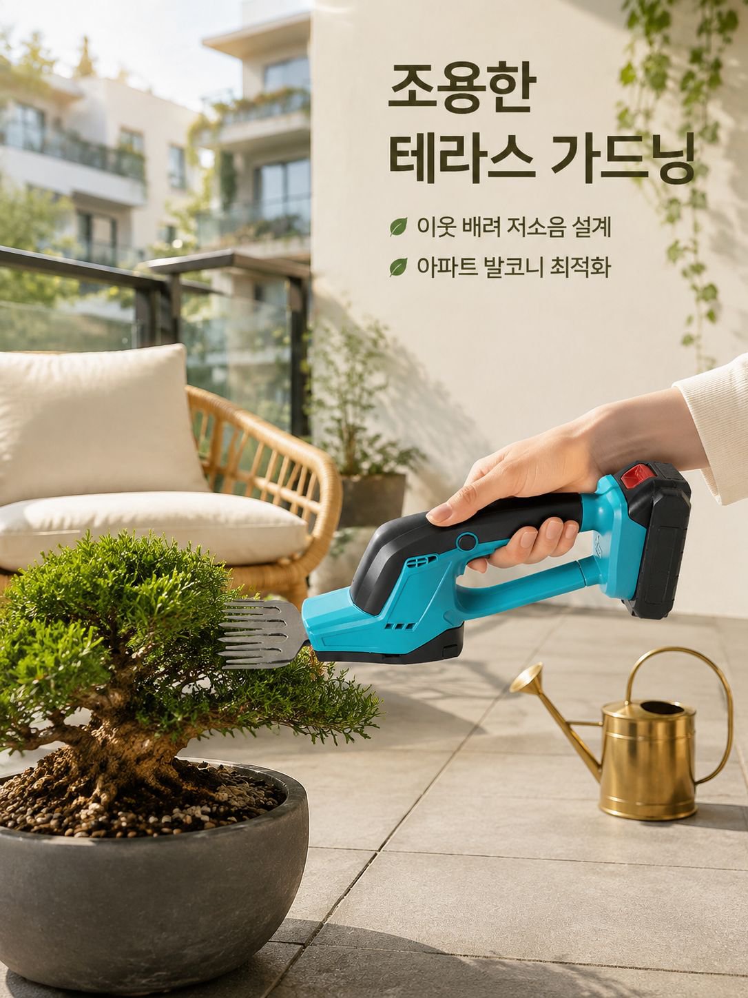 소형 가정용 무선 잔디깎이