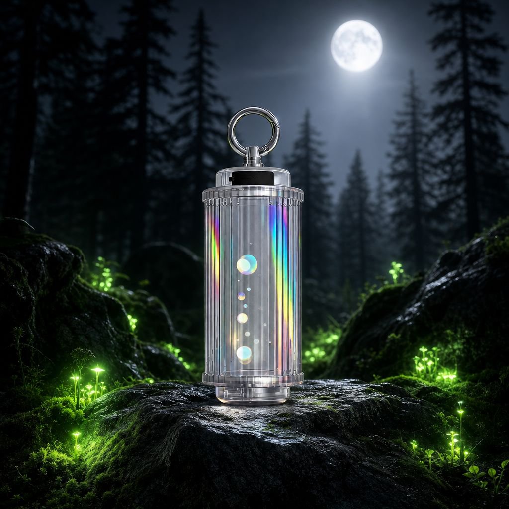 Venkovní kempingová lampa, atmosférická lampa do stanu