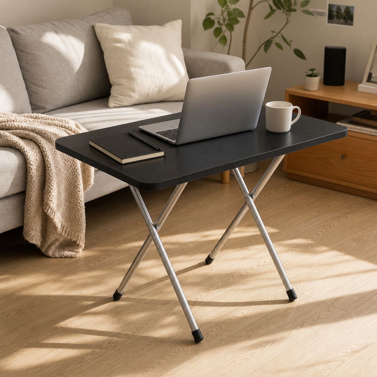 Portable Foldable Multi-purpose Dining and Study Table for Dormitory