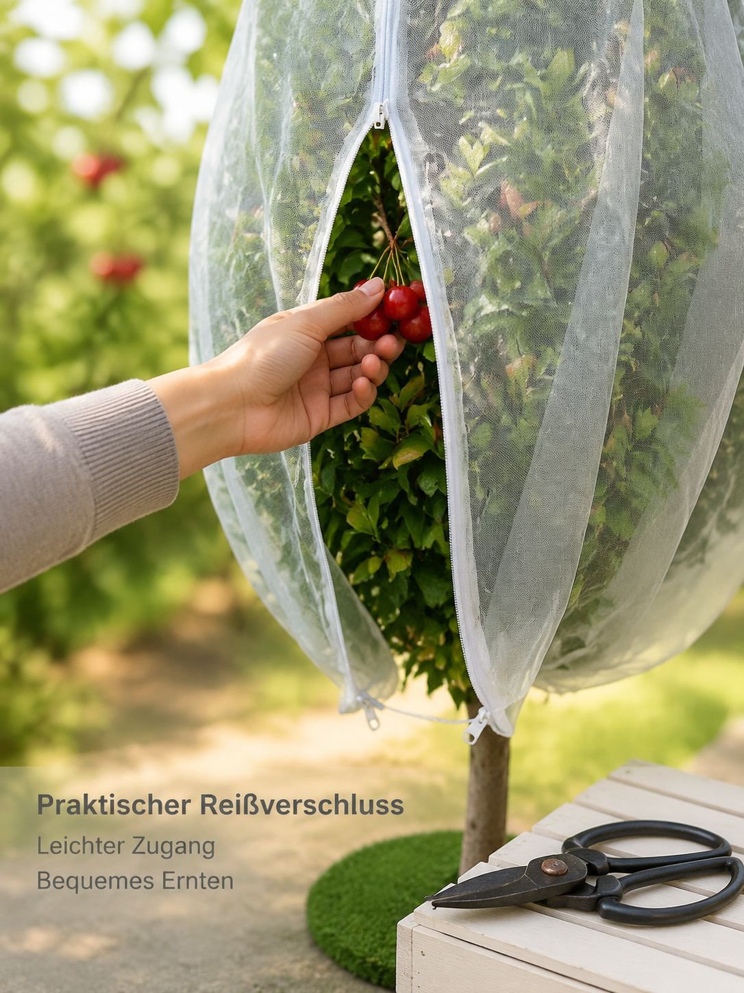 Obstbaum-Insektenschutznetz Abdeckung Insektenschutznetz für Obstbäume