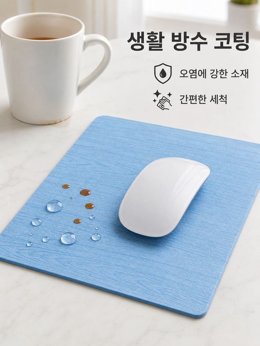 우드 패턴 마우스패드, 경질, 방수·방오·정전기 방지, 게이밍 e스포츠 마우스패드
