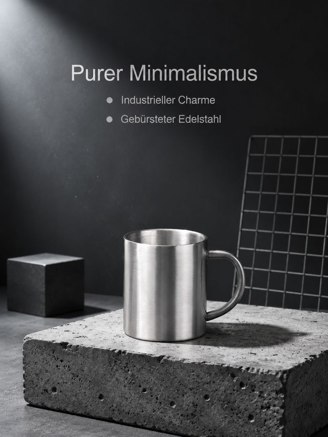 Thermobecher aus 304-Edelstahl – perfekte Isolierung für Kaffee und Tee