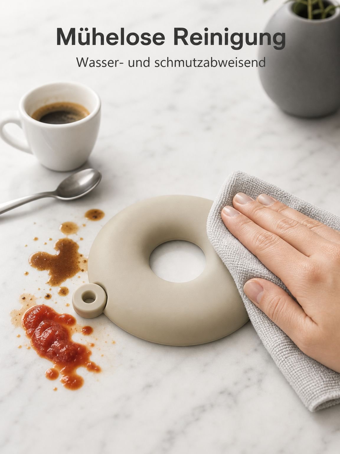 Moderne Tischmatte aus Silikon für Küche und Esszimmer