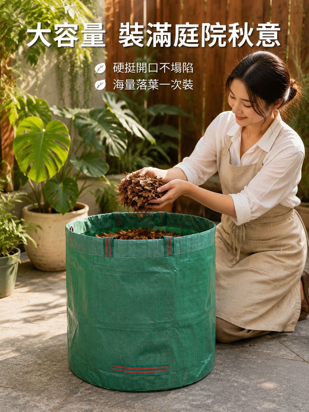 園林廢棄物袋 受歡迎的高效花園垃圾處理優選