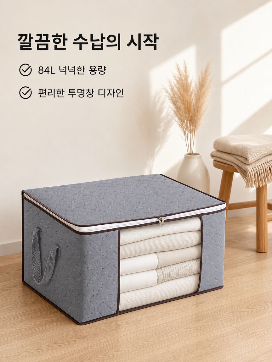 옷 정리 및 보관용 가방