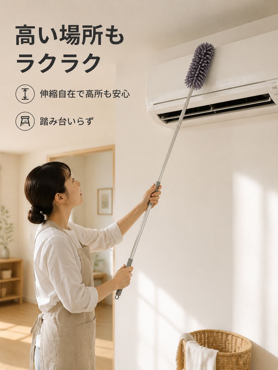 家庭用羽根ぼうき
