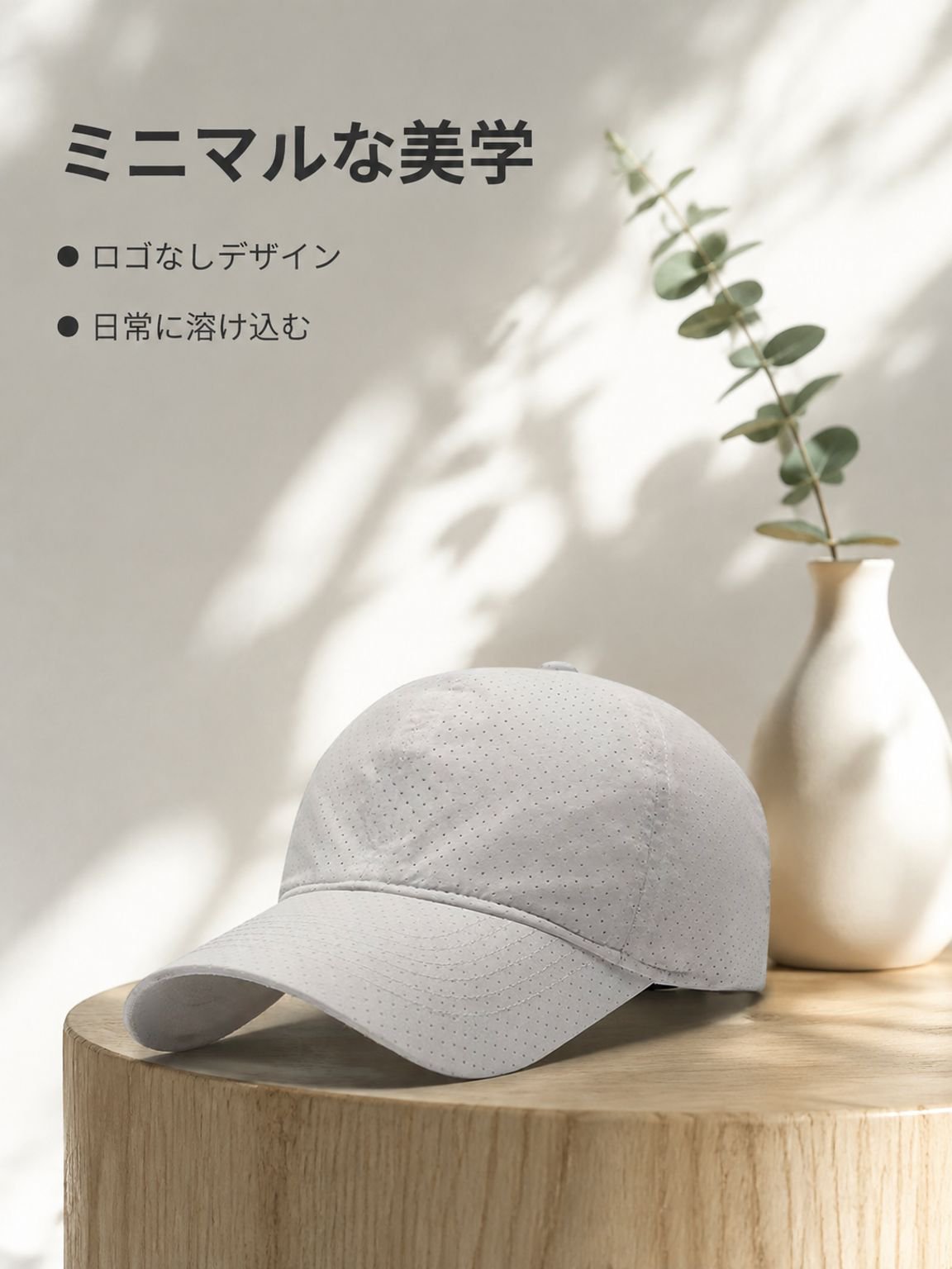 日よけ付きキャップ 