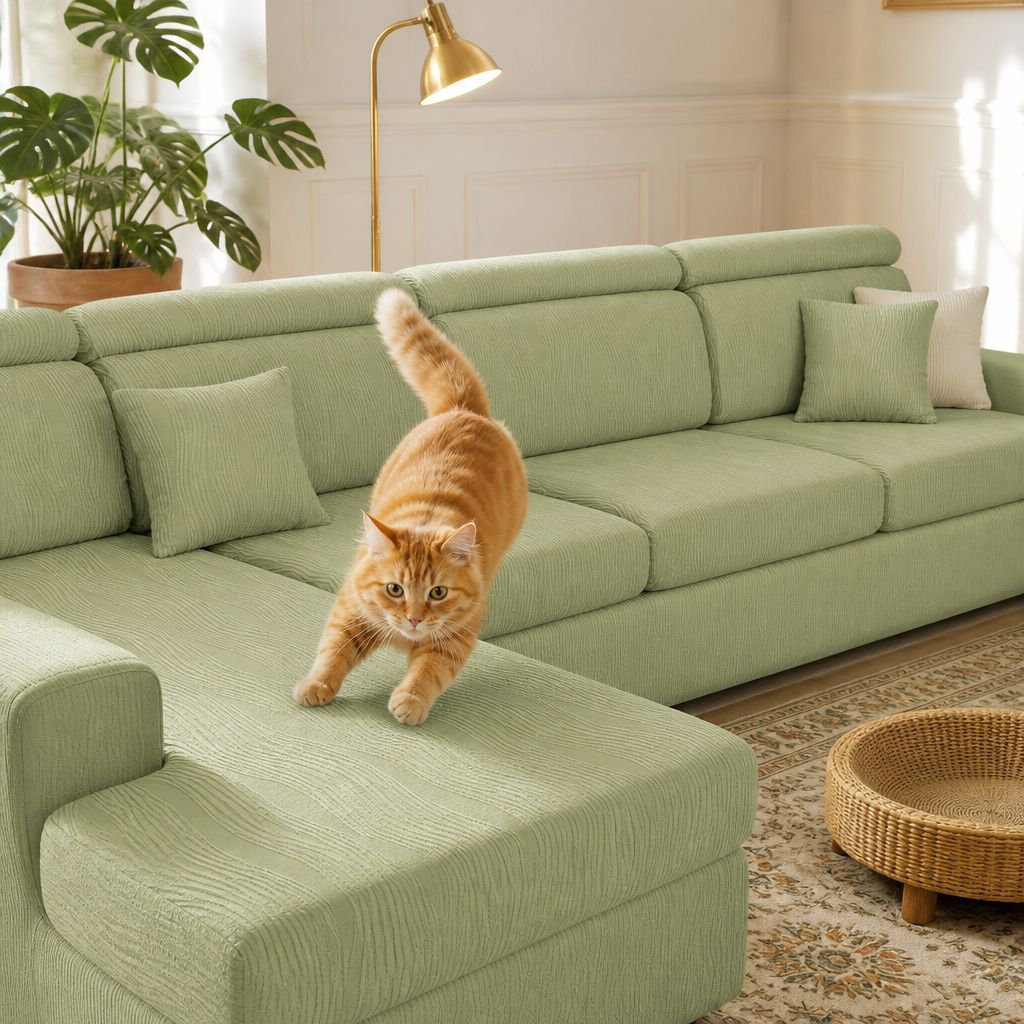 All-Inclusive Stretch Sofa Protector