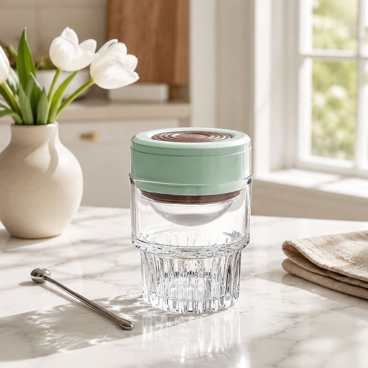 JMY Multi-Purpose Food-Grade Ice Cube Coffee Mug