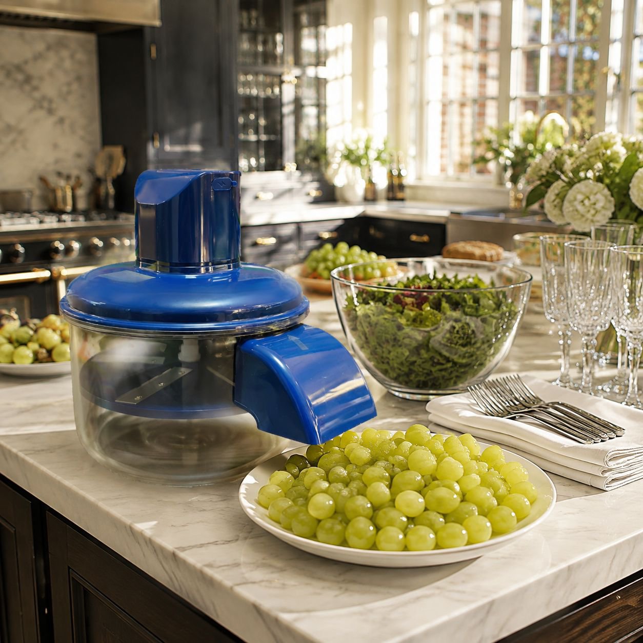 Modern grape peeler for home and restaurant use