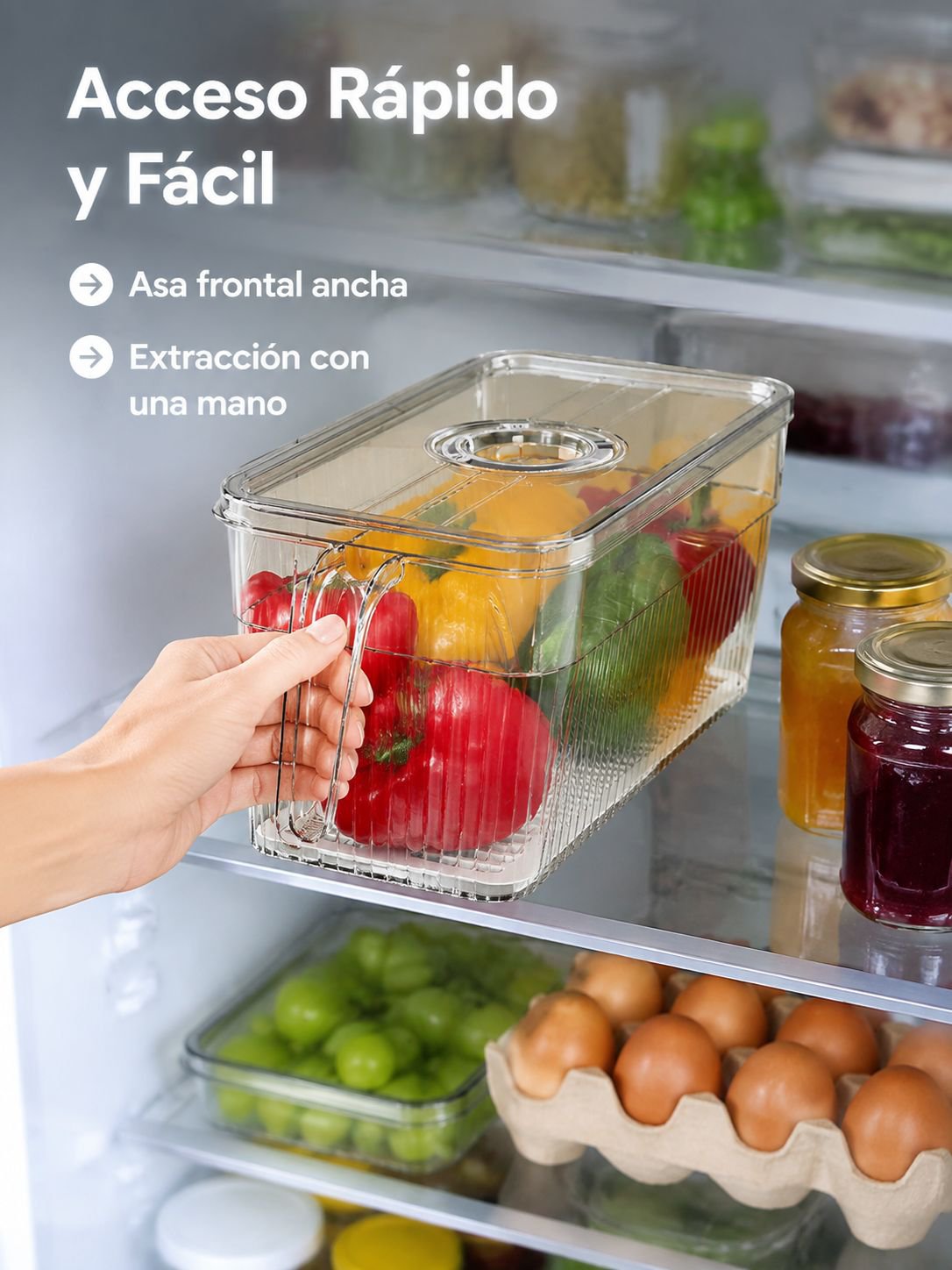 Recipiente para almacenar alimentos