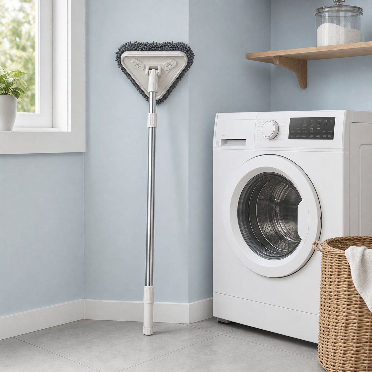 Extendable mop for home and office cleaning