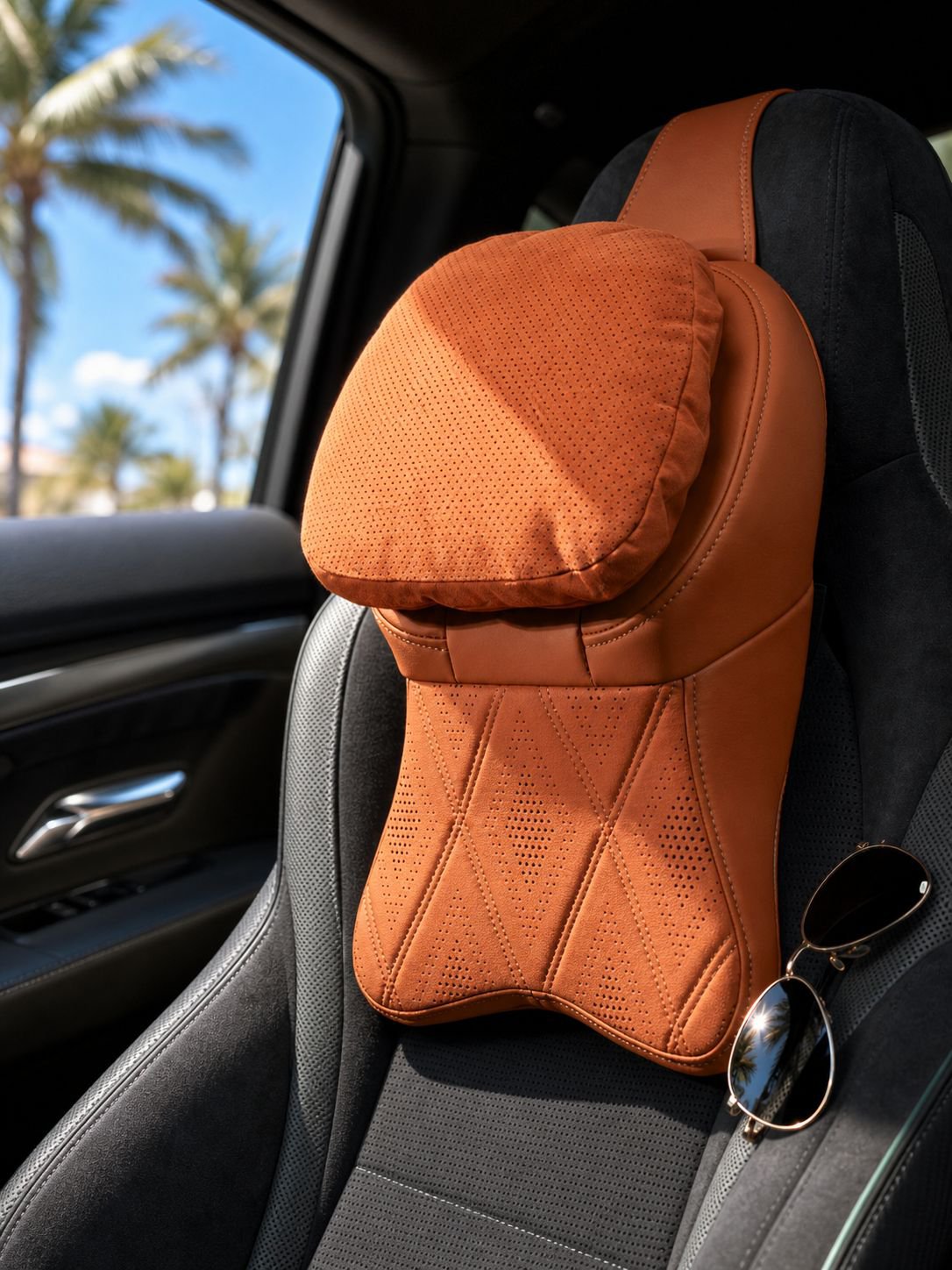 Soporte ergonómico de cuello para autos de lujo