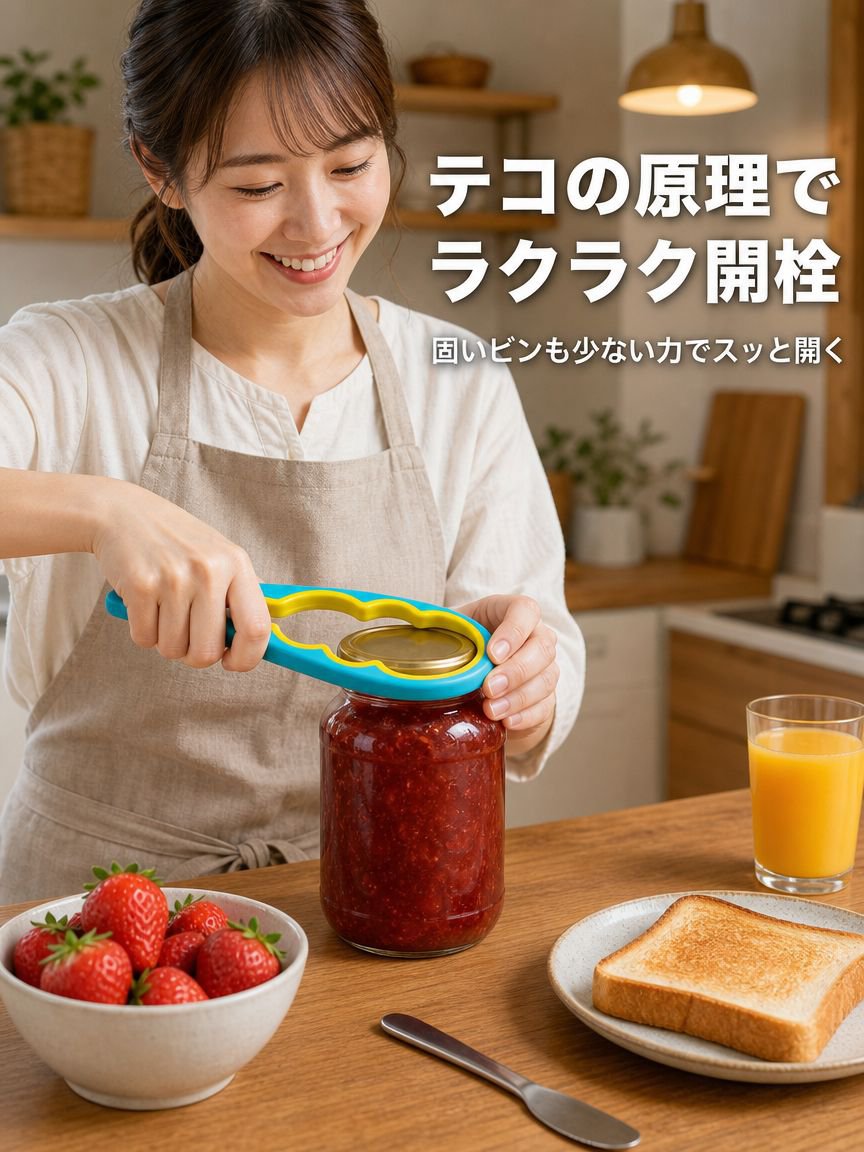 便利なキッチン用開栓器 4点セット