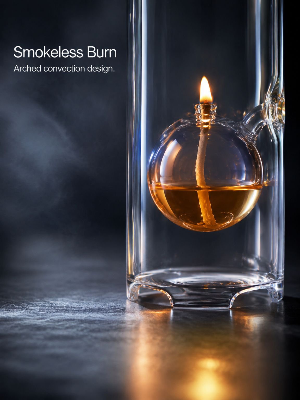 Creative glass oil lamps for weddings, romantic banquets, hotels, Western restaurants, glass candles