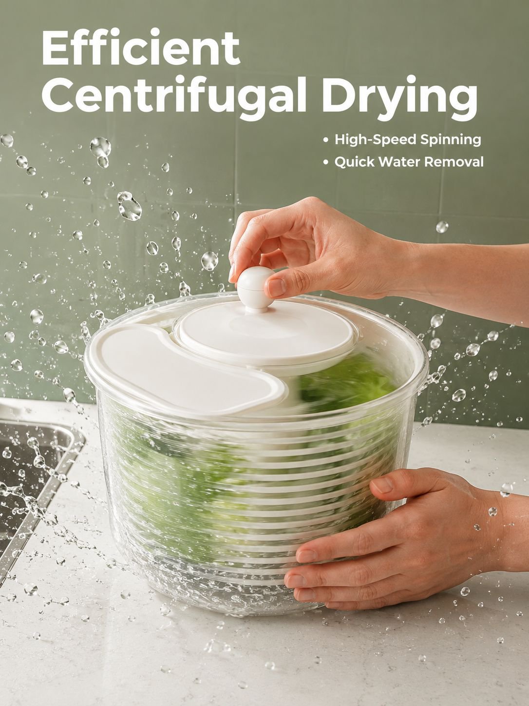 Multi-Functional Vegetable and Fruit Washer and Draining Basket