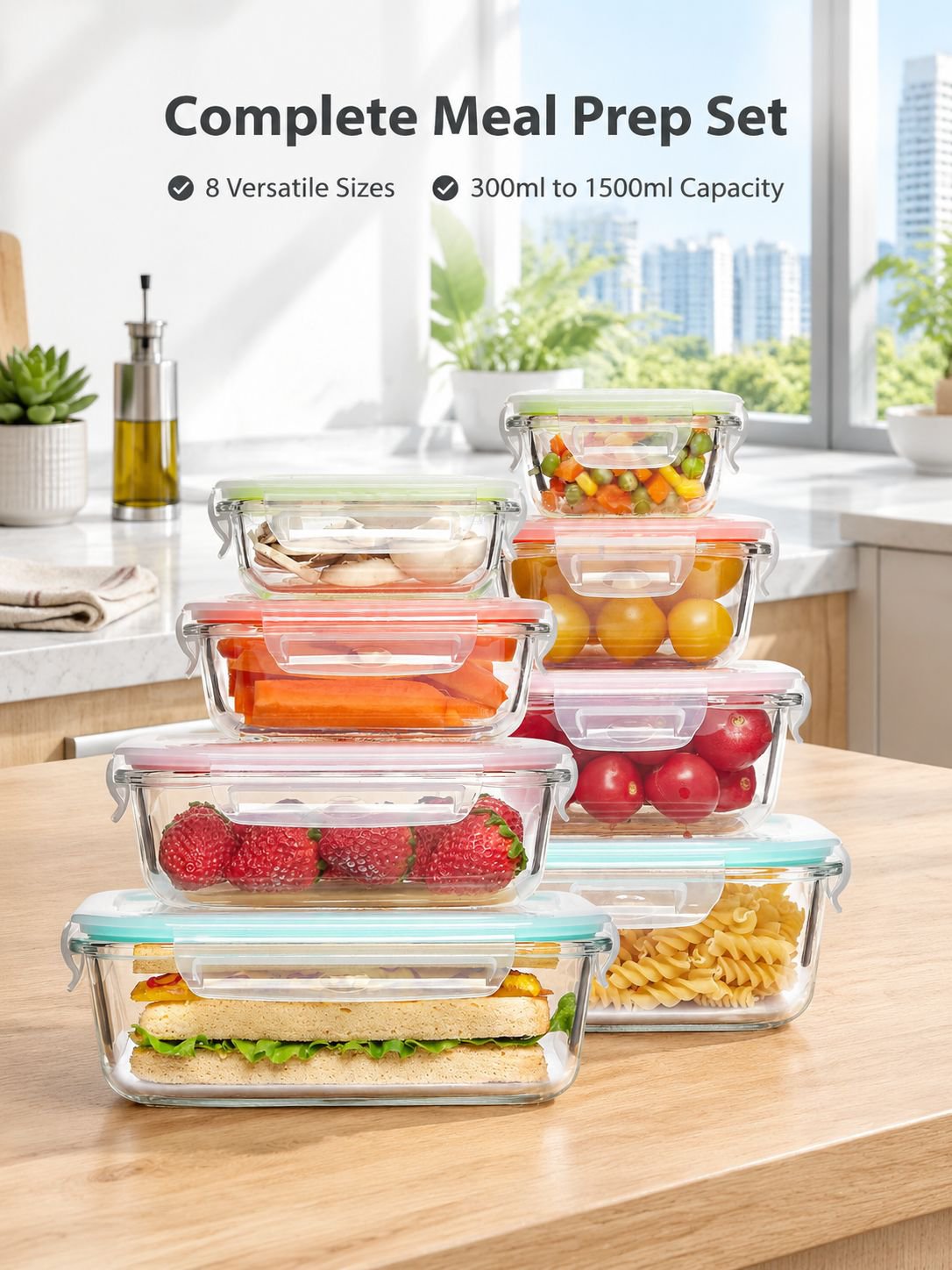 Multi-functional Portable Insulated Lunch Box