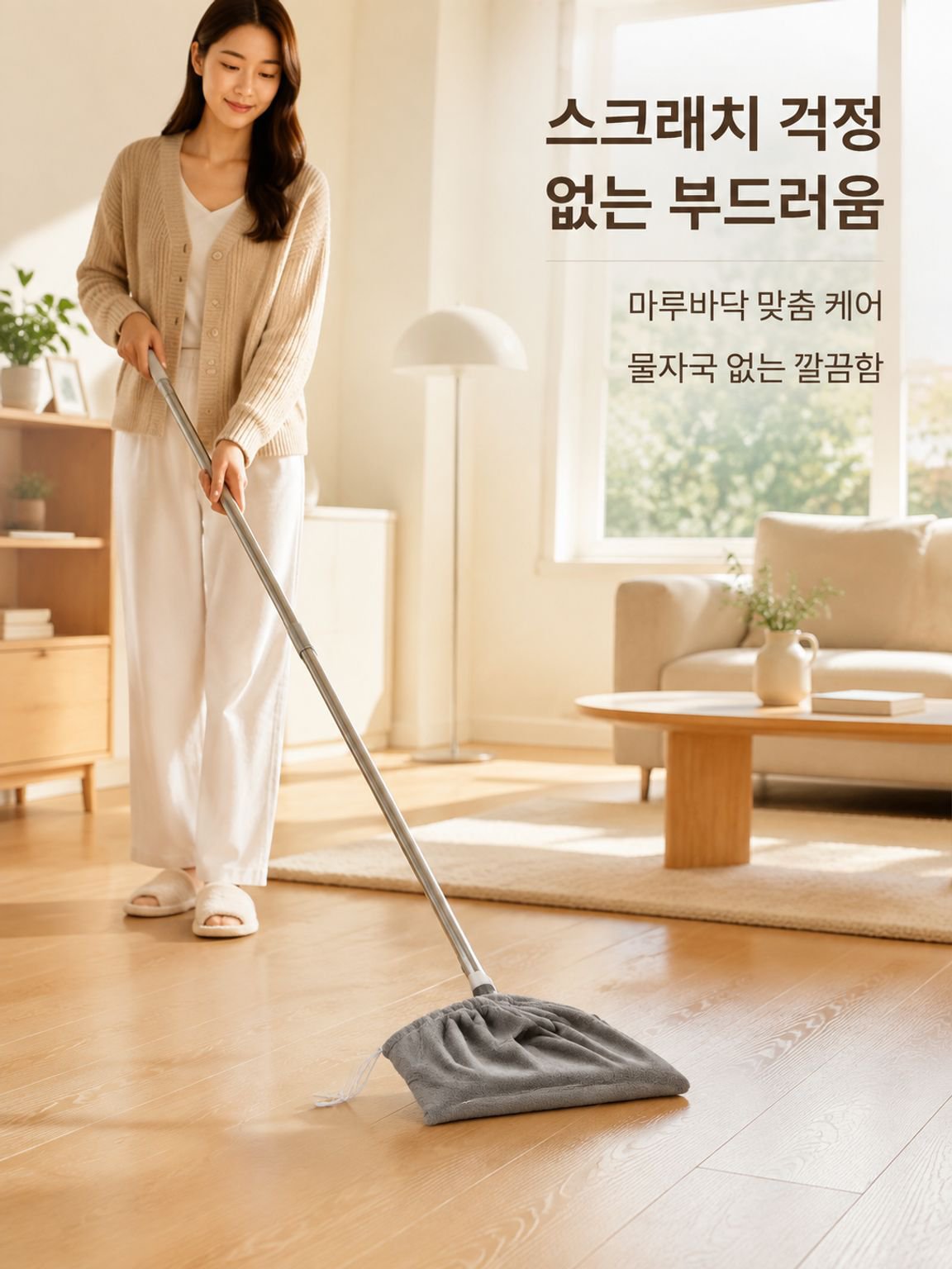 건습 양용 업그레이드판 빗자루 커버