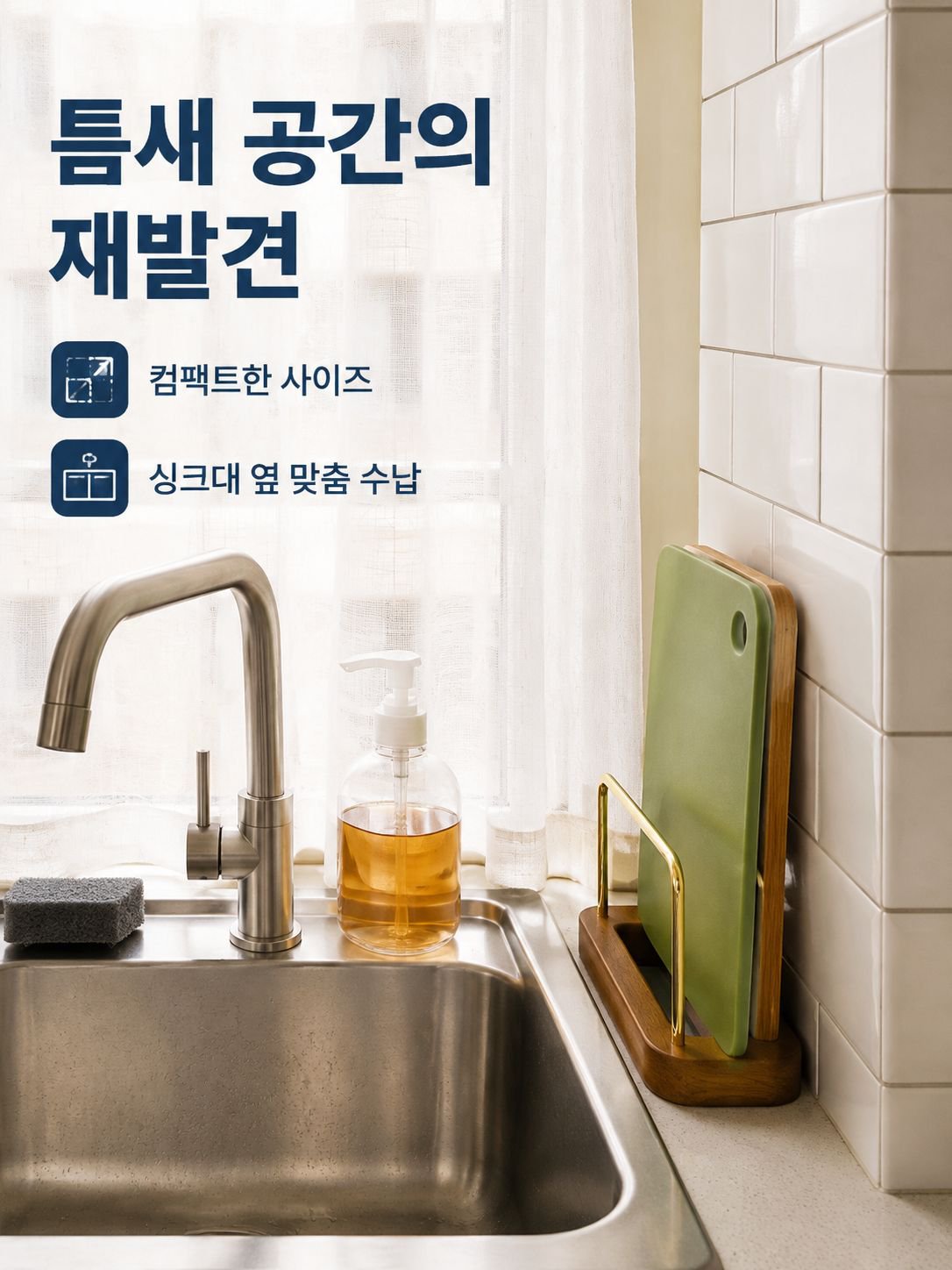원목 원형 냄비 받침대