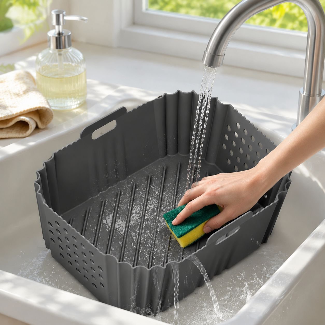 Plat de cuisson en silicone pour friteuse JMY-Air
