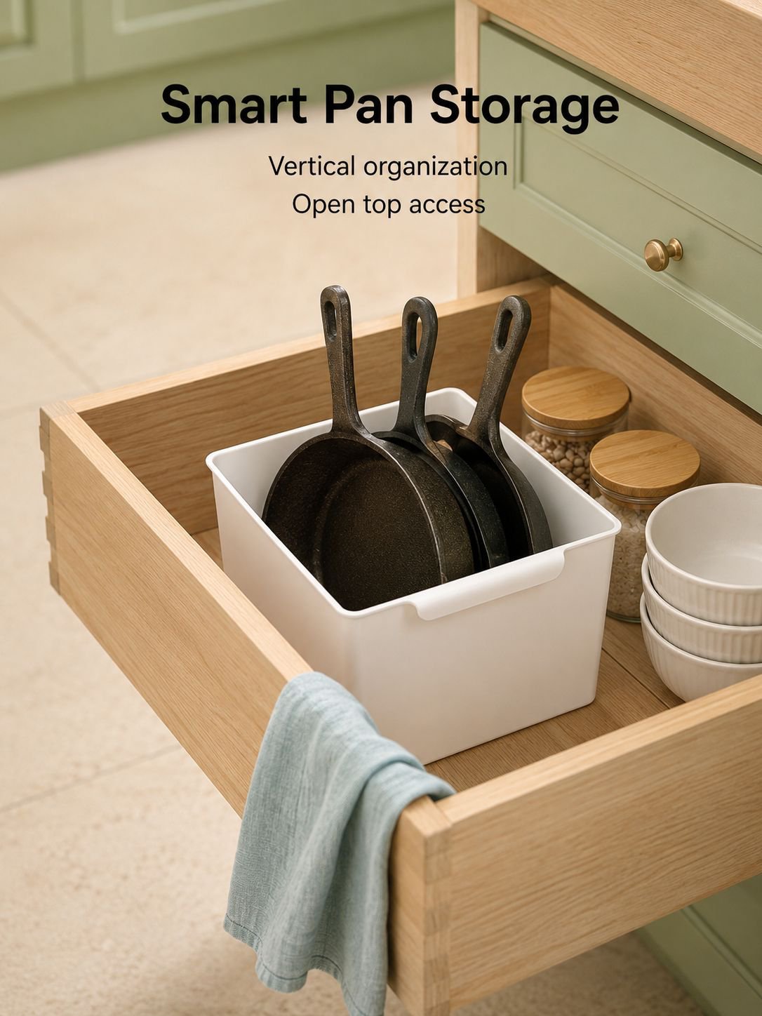 Rectangular Desktop Storage Box